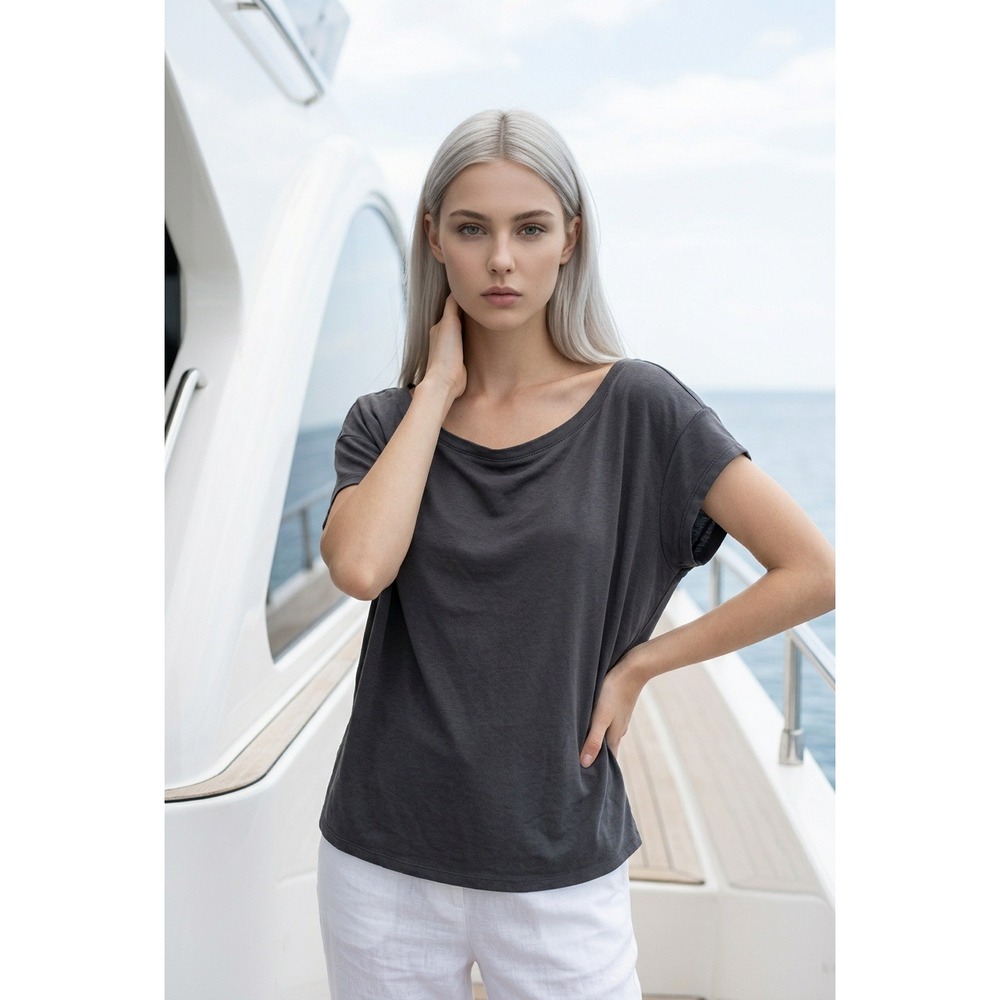 Torrid Active 2 Gray Scoop Neck Dolman Sleeve Arhleisure Sporty T-Shirt 2X